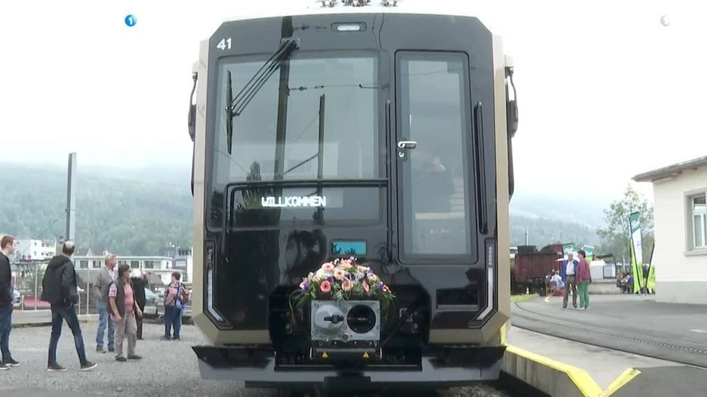 Einweihung neuer Rigibahn-Wagen