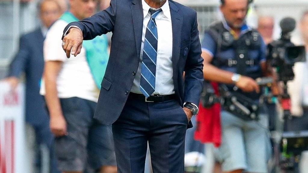 Inter-Coach Luciano Spalletti bleibt gegen Parma ratlos zurück