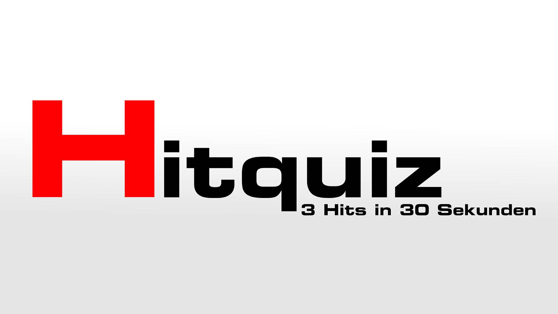 Hitquiz: Drei Hits in 30 Sekunden zu erkennen