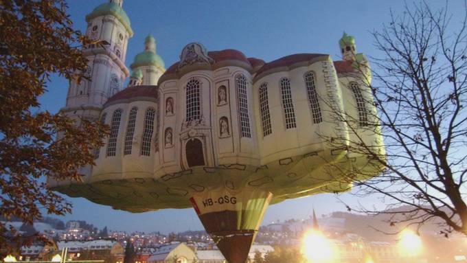 St.Galler Dom-Heissluftballon ist spurlos verschwunden