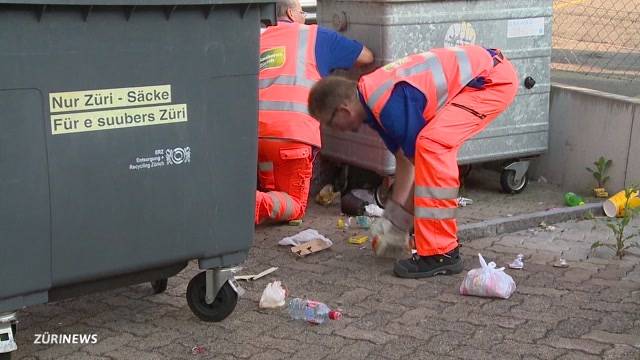 Offiziell bestätigt: Schwamendingen hat ein Abfall-Problem