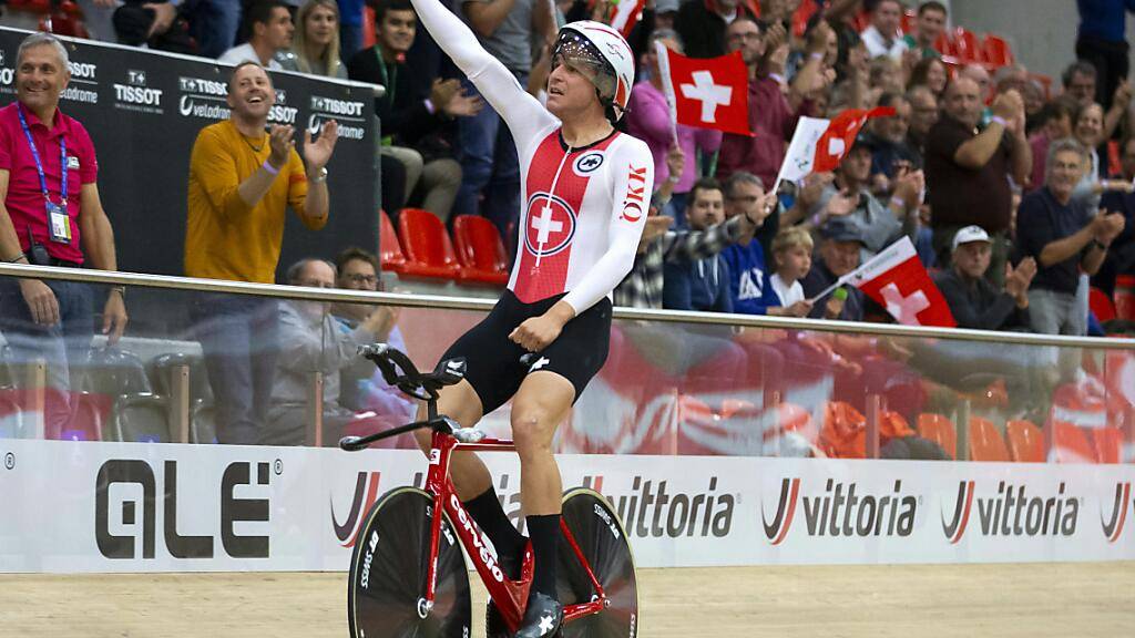 Kann sich gegen das aktuelle Who is Who des Bahnradsports beweisen: Claudio Imhof