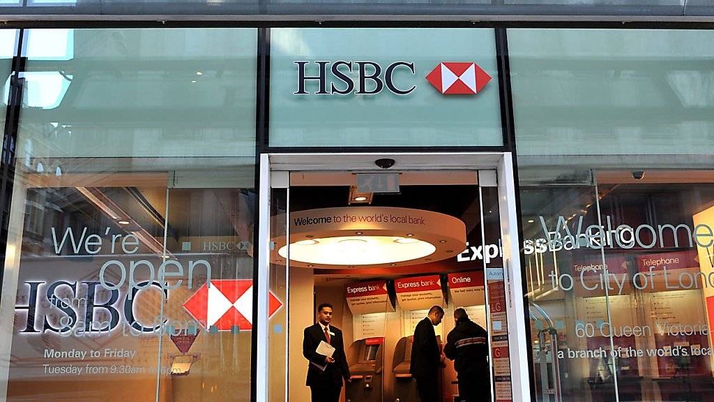 17,2 Milliarden Dollar Vorsteuergewinn: Der britischen Grossbank HSBC läuft es besser als vielen Konkurrenten. (Archivbild)