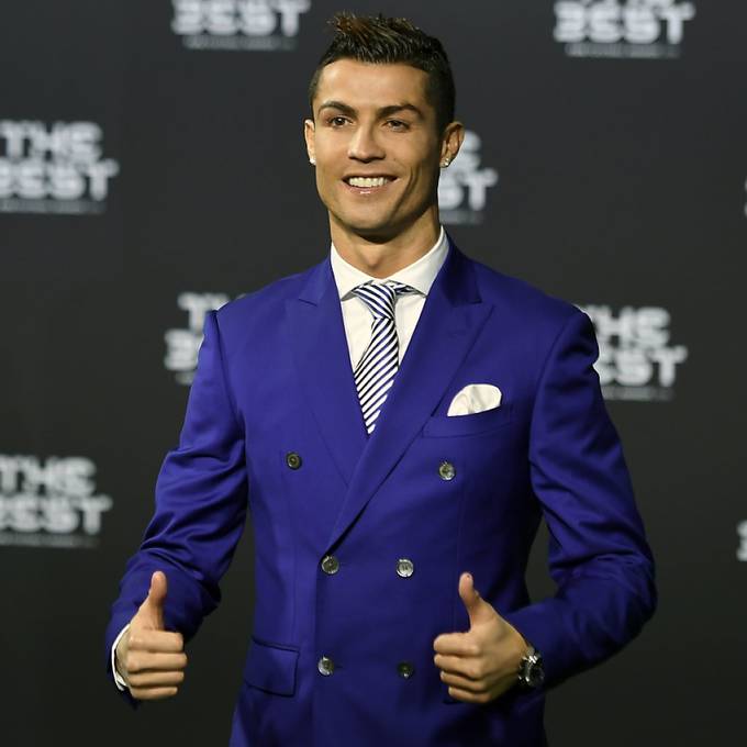 Cristiano Ronaldo zum vierten Mal Weltfussballer des Jahres