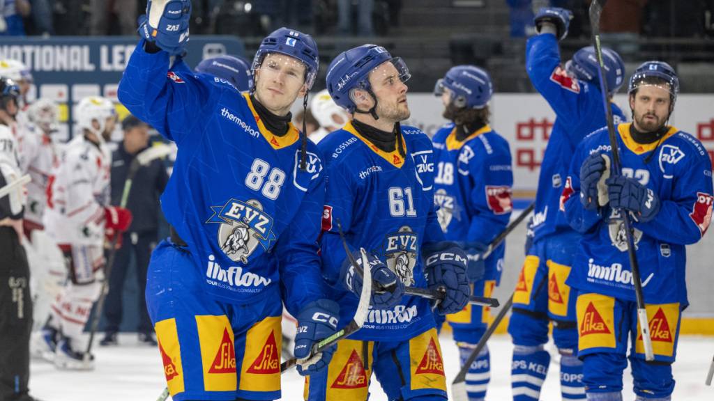 Dem EV Zug gelingt der Start in die Postseason