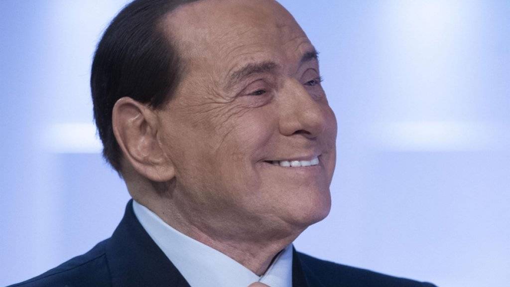 Chirurgischer Eingriff gut verlaufen: Italiens Ex-Ministerpräsident Silvio Berlusconi (82) musste wegen eines Leistenbruchs ins Spital. (Archivbild)