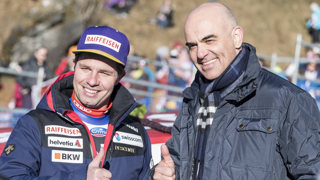 Beat Feuz gewinnt am Lauberhorn