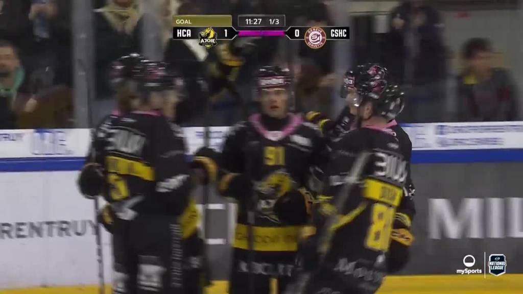 Ajoie fertigt Genf-Servette ab