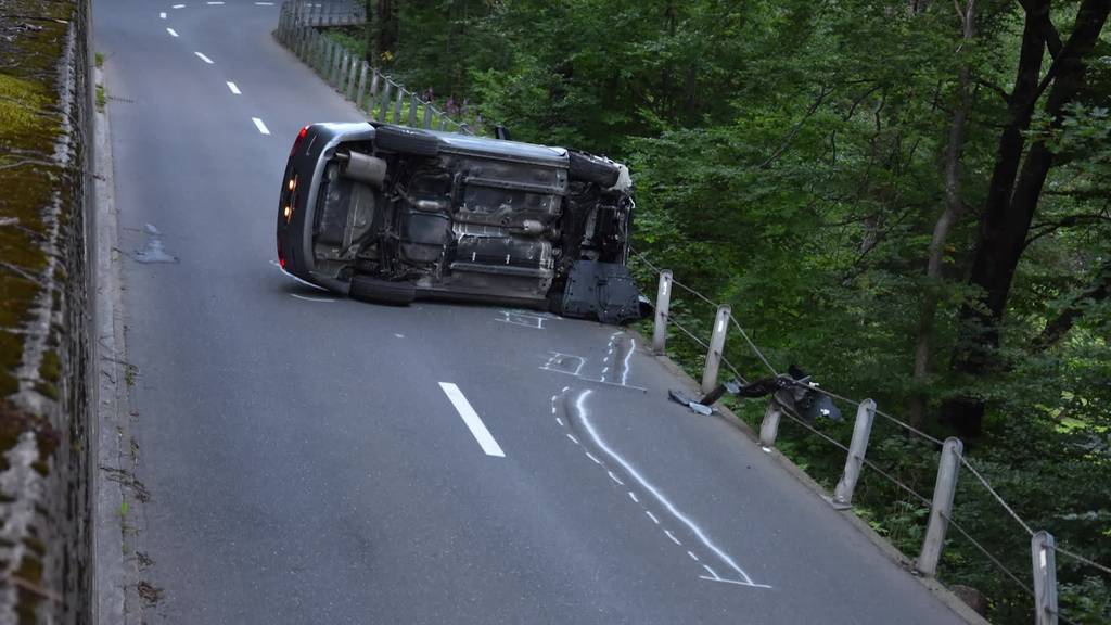 Kurznachrichten: Verletzte nach Unfällen in der Ostschweiz