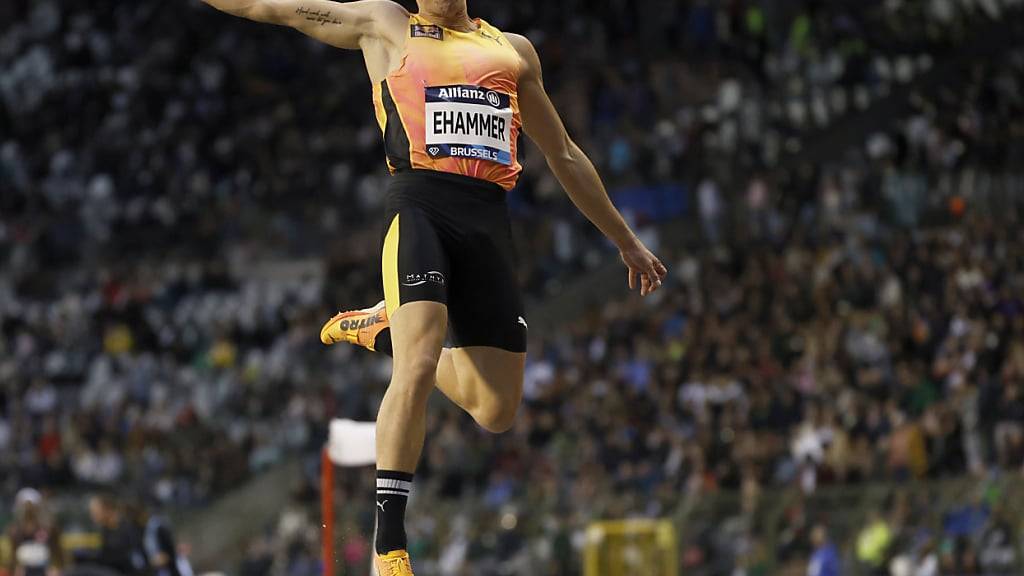 Simon Ehammer hebt in der Kälte von Brüssel ab: Platz 2