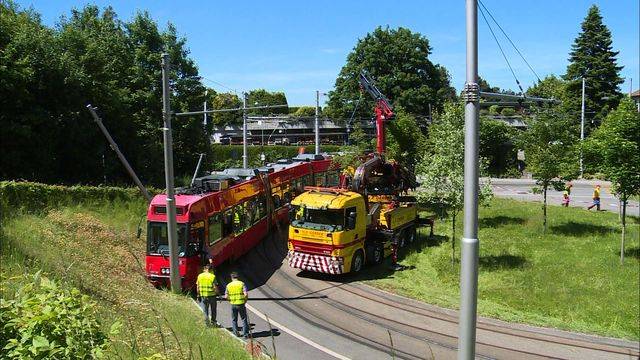 Sicherheitsrisiko bei alten Trams