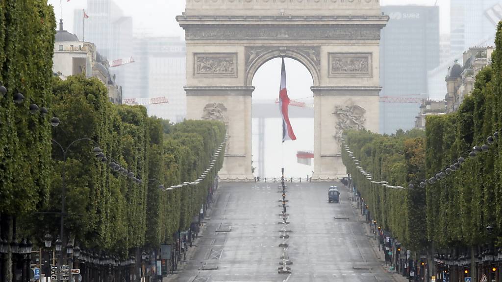 Französische Wirtschaft schrumpft massiv - Minus 13,8 Prozent. (Archiv)
