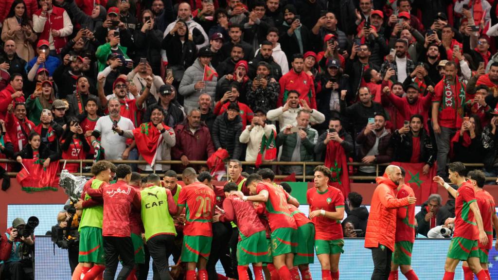 Marokko jubelt: Der Gastgeber steht in den Viertelfinals des Afrika-Cups