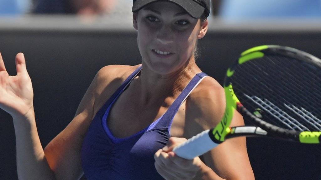Bernarda Pera war am Australian Open in Melbourne bereits ausgeschieden, ehe sie als Lucky Loserin doch noch die Aufnahme ins Hauptfeld fand