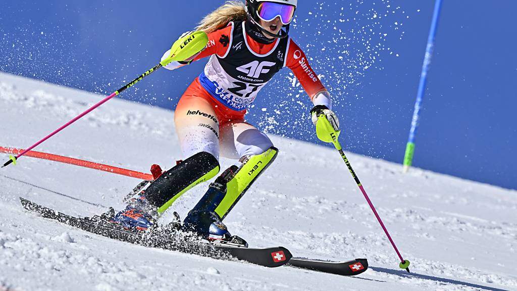 An der WM 2023 in Méribel fährt Aline Danioth im Slalom auf Platz 6. Zwei Wochen später reisst sich die 26-jährige Urnerin das Kreuzband