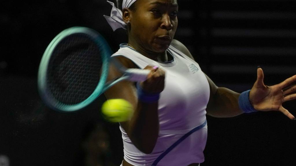 Coco Gauff feiert in Riad den ersten Sieg