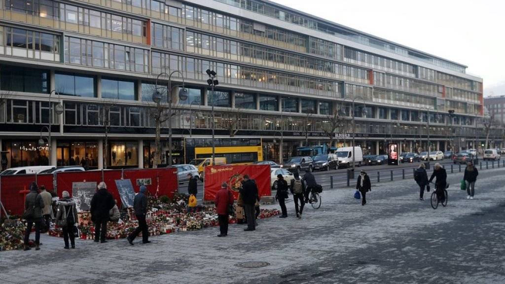 Im Zusammenhang mit dem Anschlag auf einen Weihnachtsmarkt am Breitscheidplatz in Berlin ersucht die deutsche Generalbundesanwaltschaft die Schweiz um Rechtshilfe. (Archivbild)