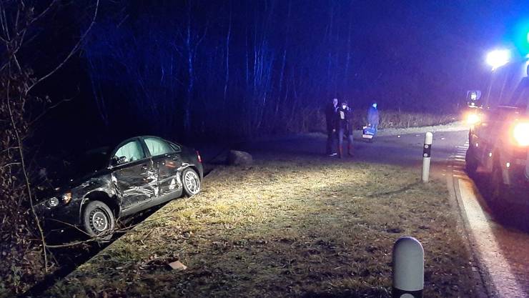 There was an accident on the route between Bremgarten and Wohlen.