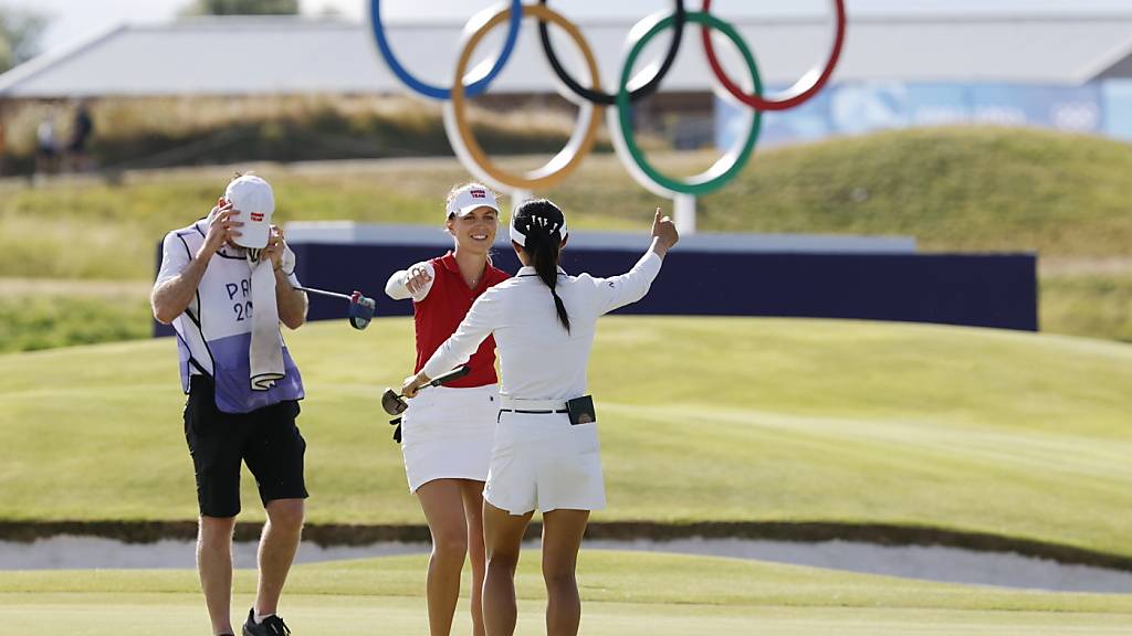 Morgane Métraux und die Neuseeländerin Lydia Ko führen vor der Schlussrunde