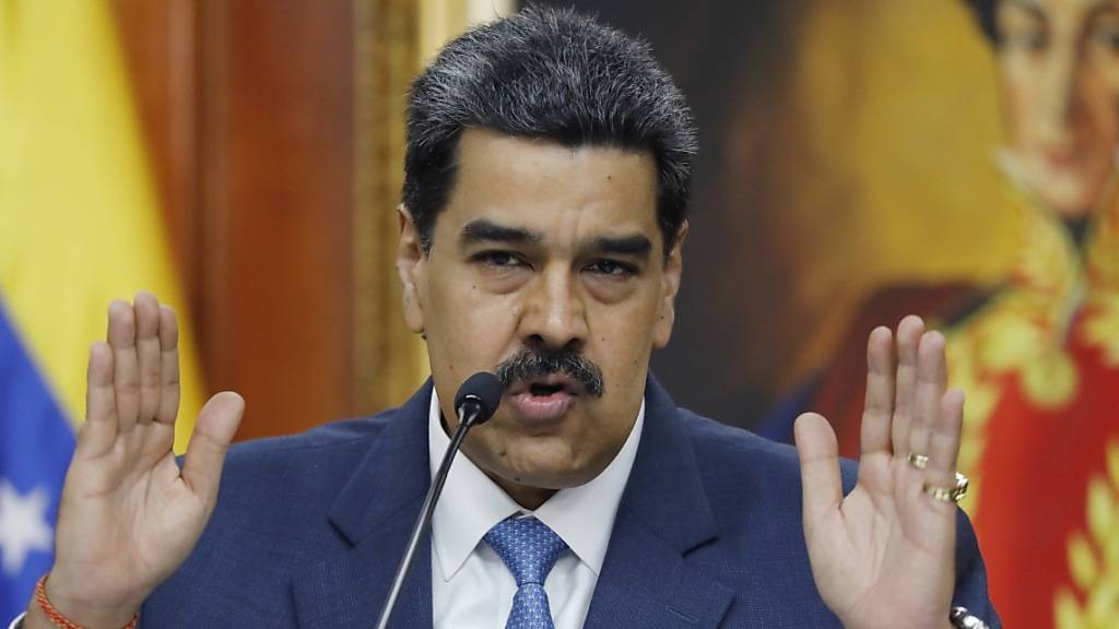 Venezuelas Machthaber Nicolás Maduro teilt erneut gegen die USA aus. (Archivbild)