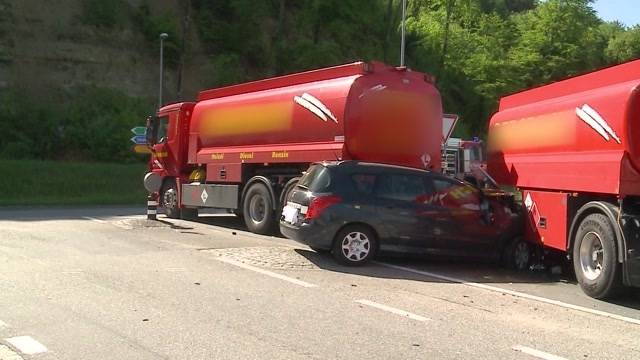 Selbstunfall bei Wangen an der Aare