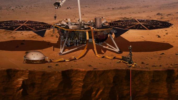 Der «Maulwurf» beendet sein Grabungsprojekt auf dem Mars