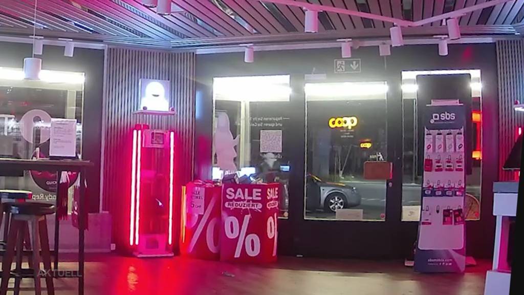 Kleindöttingen: Weil Ladenbesitzer aufrüstete, klappt Einbruch in Sunrise-Shop nicht