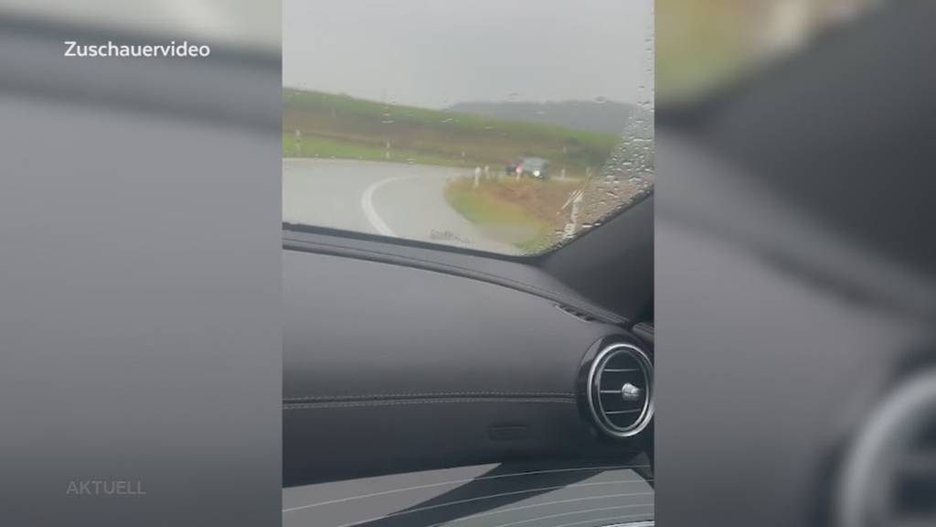 War auf der T5 bei Hunzenschwil ein Falschfahrer unterwegs?