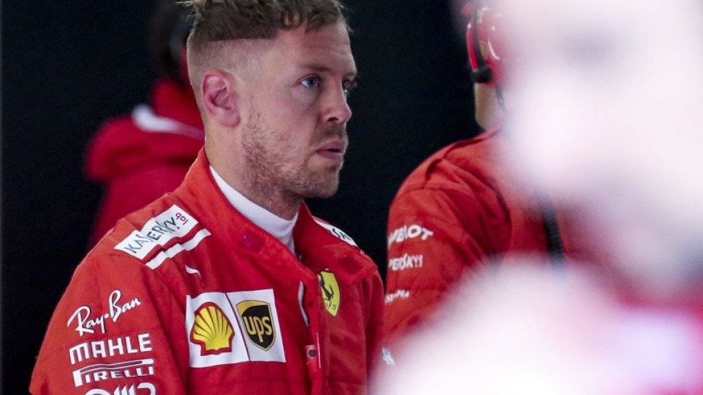 Sebastian Vettel startet zum vierten Mal aus der Pole-Position zum Grand Prix von China