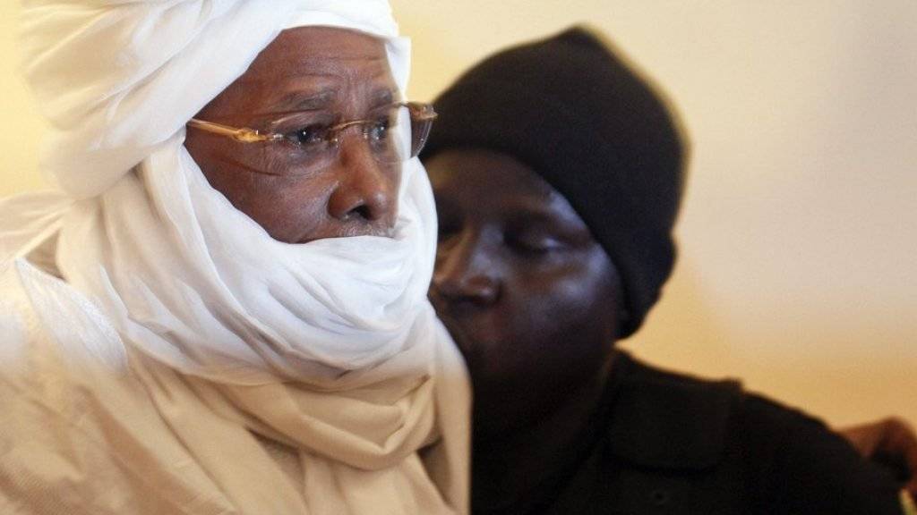 Ist wegen Verbrechen gegen die Menschlichkeit schuldig gesprochen worden: der frühere Diktator des Tschad, Hissène Habré. Nun legen seine Anwälte gegen das Urteil Berufung ein. (Archiv)