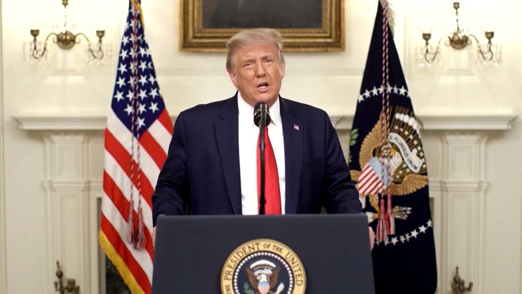 Corona im Weissen Haus: US-Präsident Trump positiv getestet