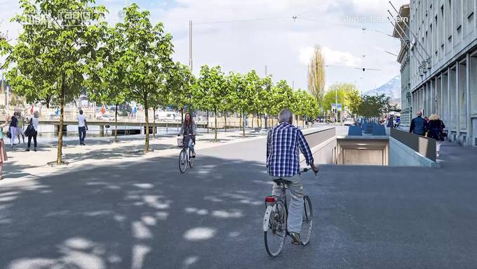 So soll die Bahnhofstrasse in Luzern in Zukunft aussehen