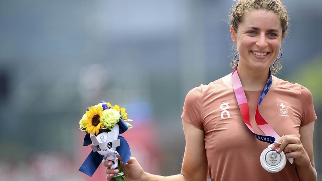 Holt bei ihrer Olympia-Premiere sogleich eine Medaille: Marlen Reusser mit Silber