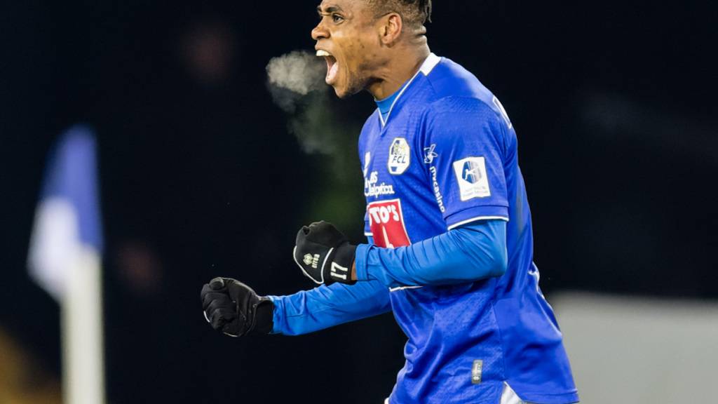 Thibault Klidjé ist in dieser Saison treffsicher: Für den Luzerner Stürmer war es das siebte Saisontor