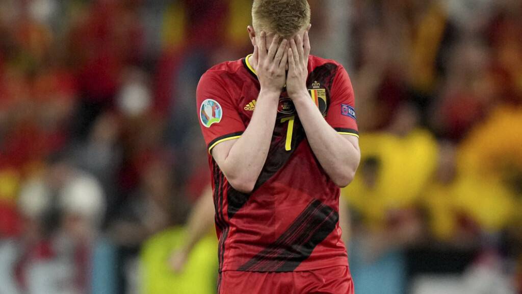 Auch die EM 2021 brachte Belgien und Kevin de Bruyne kein Glück