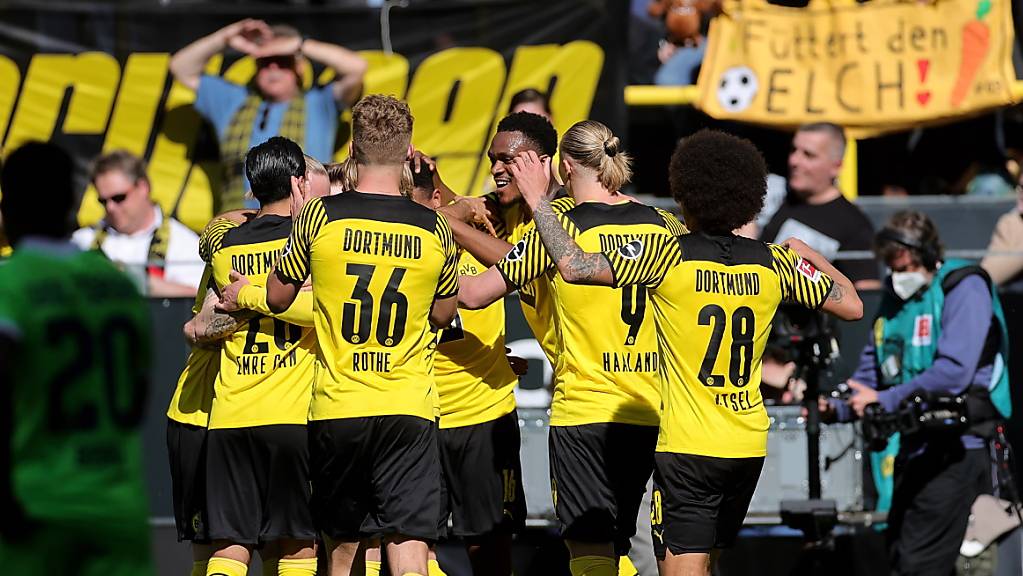 Borussia Dortmund schoss innerhalb von 14 Minuten fünf Tore.