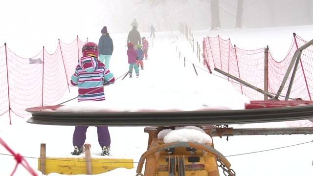 Endlich Schneezauber auf dem Gurten