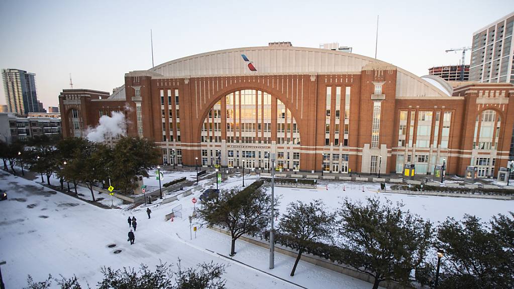 Kein Eishockey am Montag in Dallas: Eisige Kälte verhinderte das NHL-Spiel