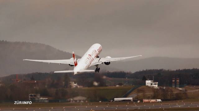 Swiss Boeing 777 – ready to take off