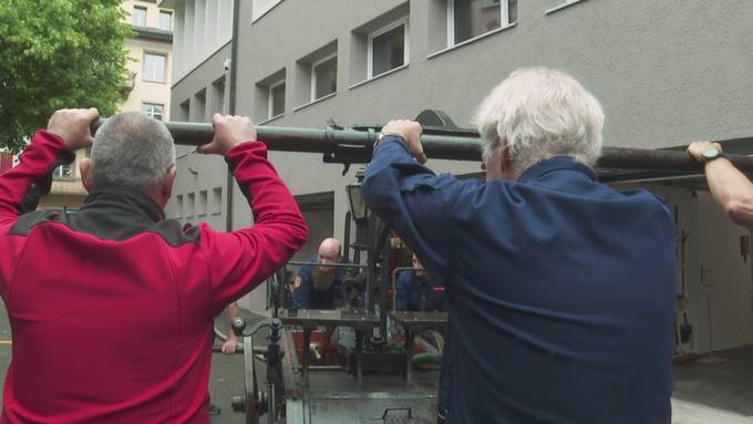 Nostalgieverein Feuerwehr St.Gallen zeigt historische Fahrzeuge