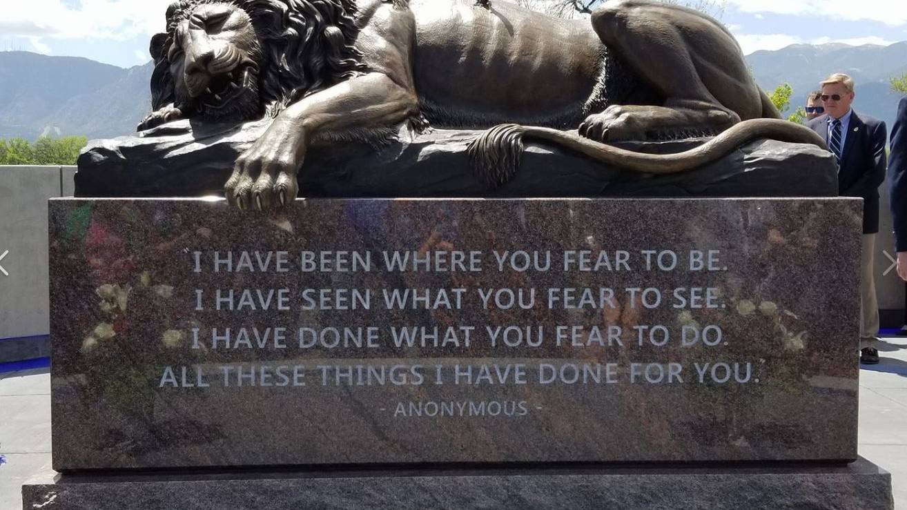 Das Löwendenkmal gibts jetzt auch in Amerika