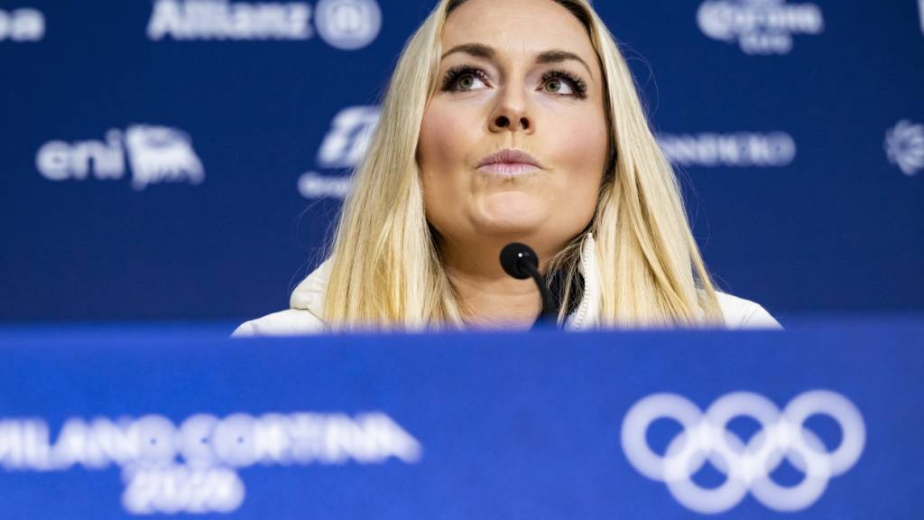 Lindsey Vonn meldet sich aus dem Spital zu Wort. (Archivbild)