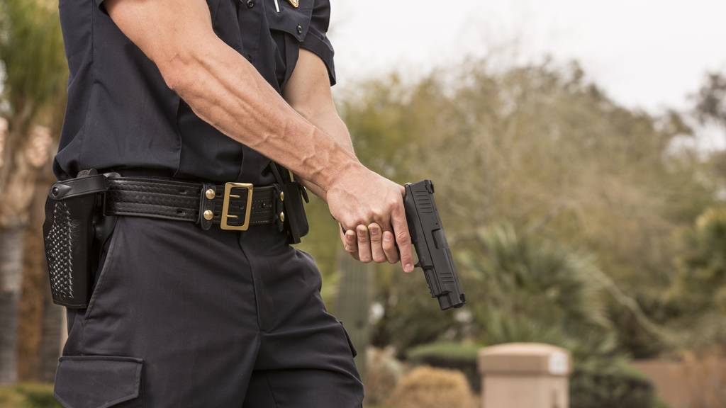Zückt ein Polizist seine Waffe, zieht dies immer eine Untersuchung mit sich. (Symbolbild)