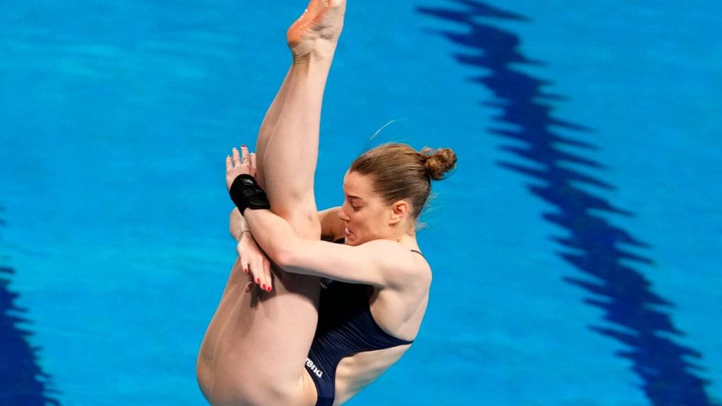 Michelle Heimberg hatte vom 3-m-Brett alles im Griff