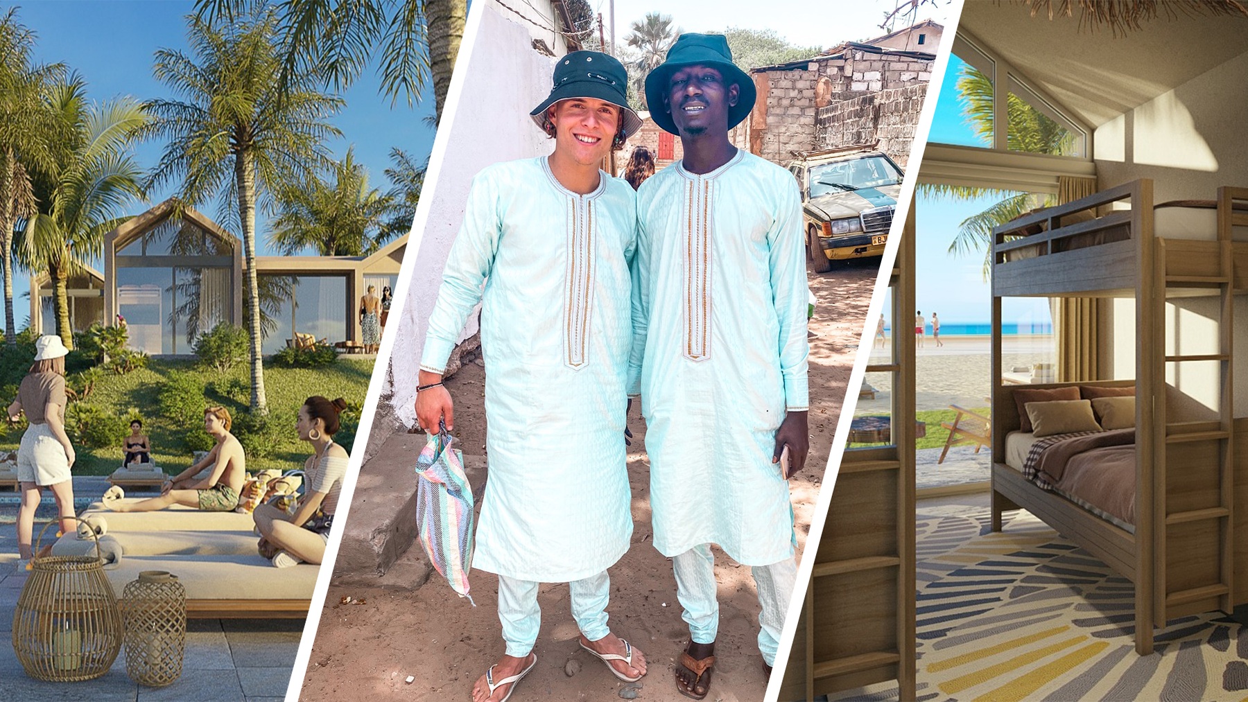 Der St.Galler Joshua Keller möchte in Gambia das erste Hostel eröffnen.