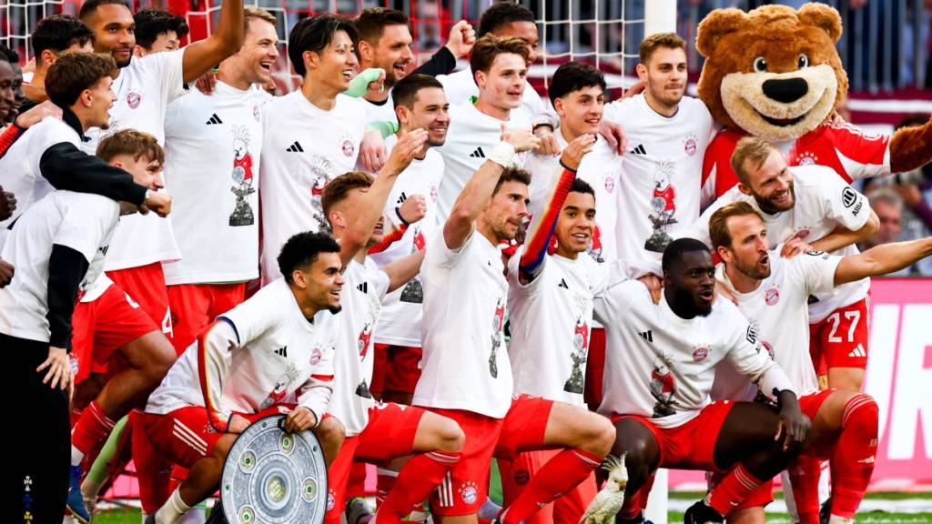 Bayern München feiert seinen 35. Titel