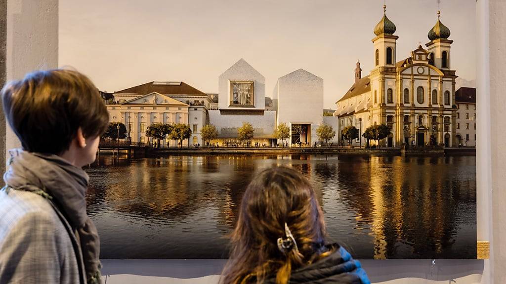 Das Siegerprojekt für ein neues Luzerner Theater wird redimensioniert. (Archivaufnahme)
