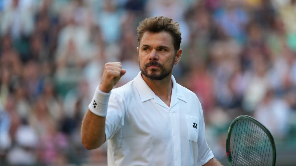 Bei seinem letzten Auftritt in Wimbledon noch einmal das Herz auf dem Platz gelassen: Stan Wawrinka