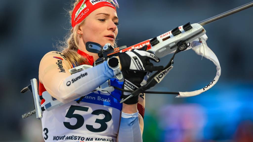 Amy Baserga zeigte am Dienstag eine starke Leistung und wurde Siebte