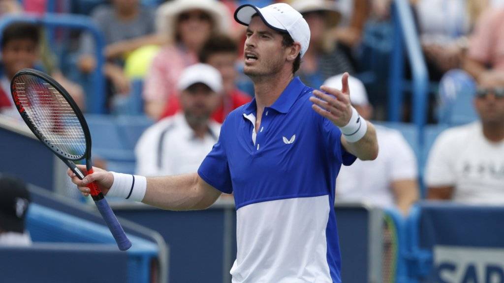 Andy Murray verzichtet auf einen Einzel-Start am US Open